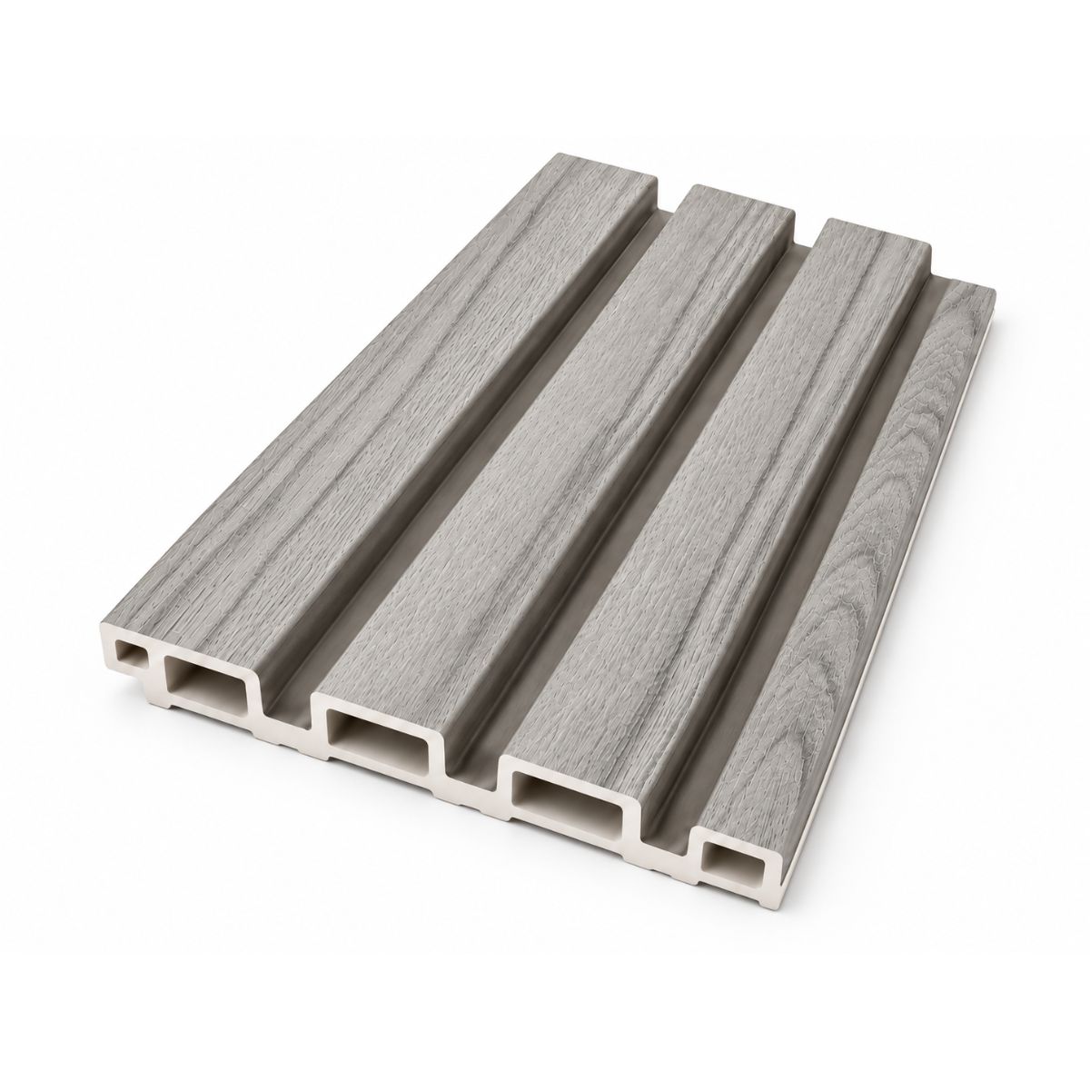 Wpc Simil Madera Lambrin 2.90x16 cm Gris Claro / 807806-41