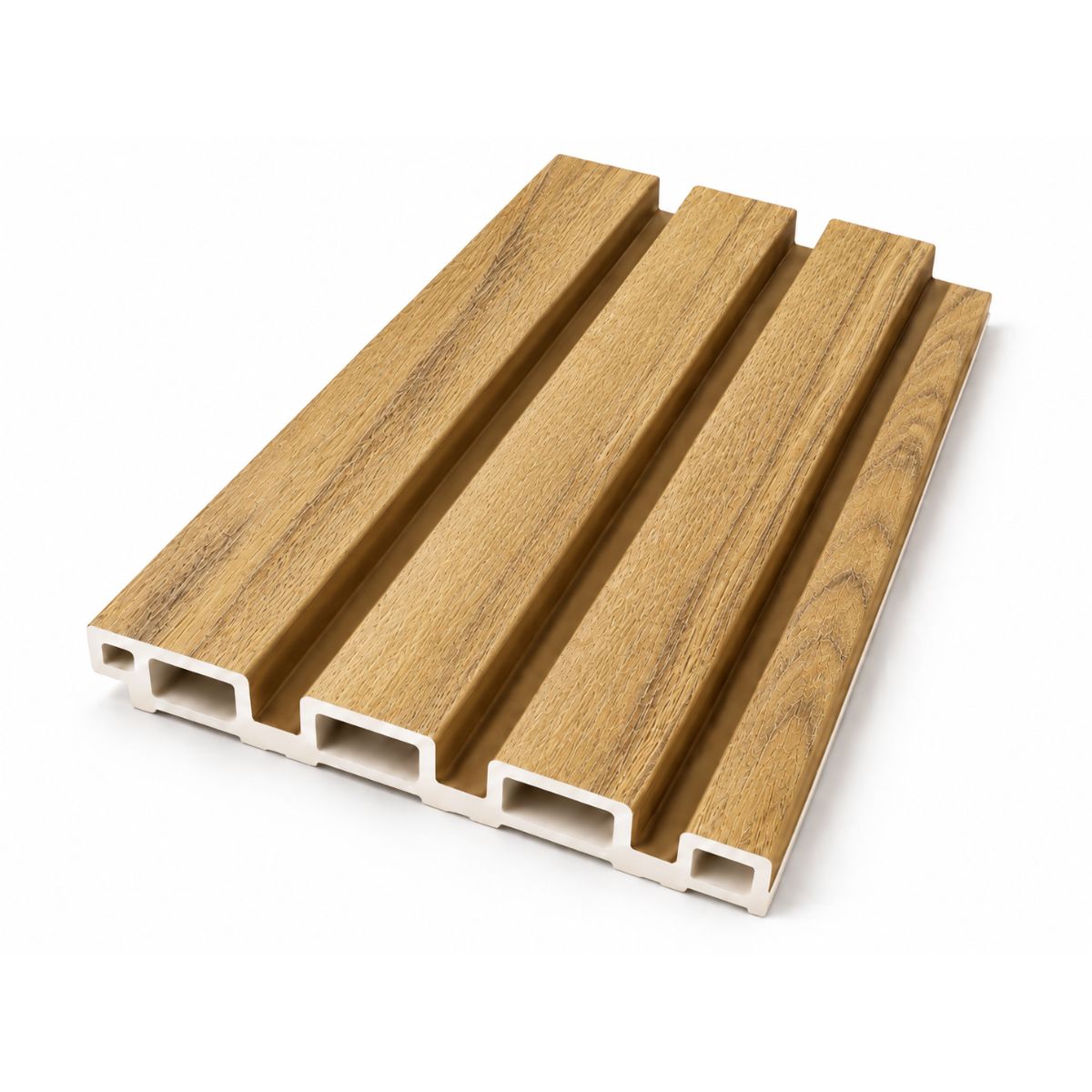 Wpc Simil Madera Lambrin 2.90x16 cm Marron Claro / P46